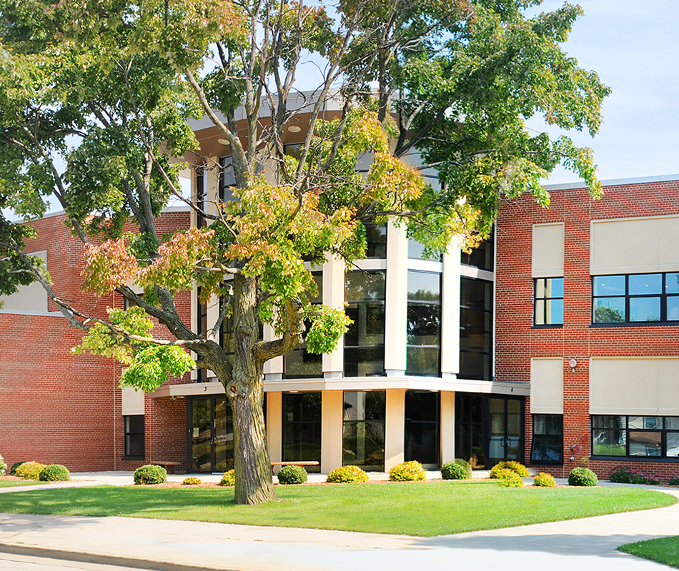 Racine Lutheran High School - Front Entrance