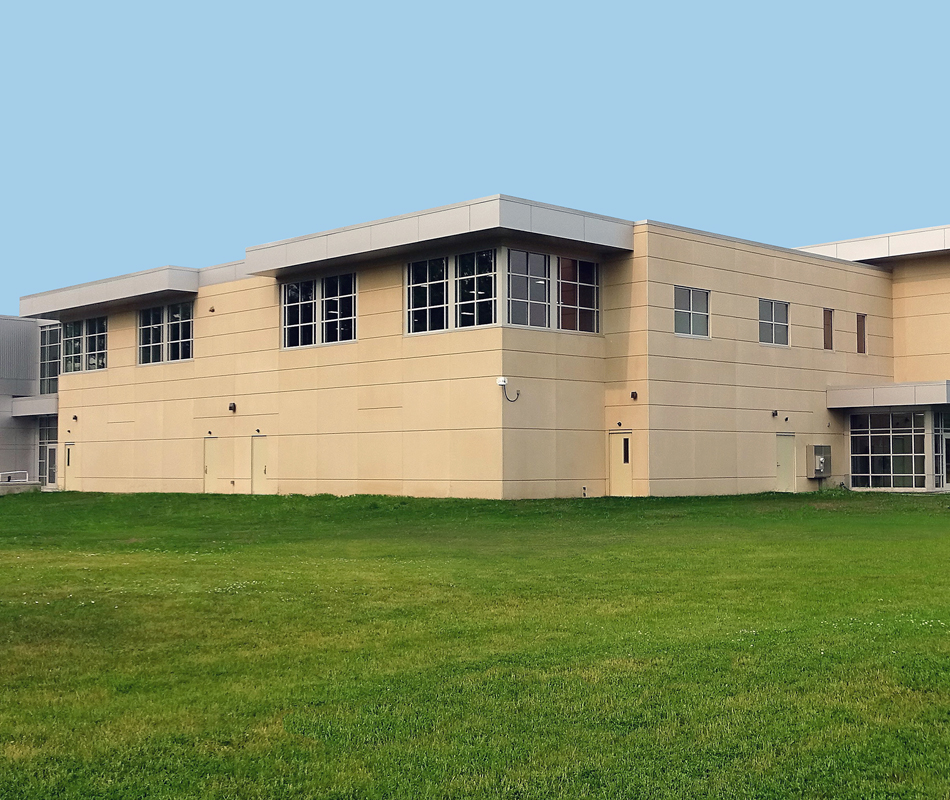 Racine Lutheran High School - Exterior View of Additon