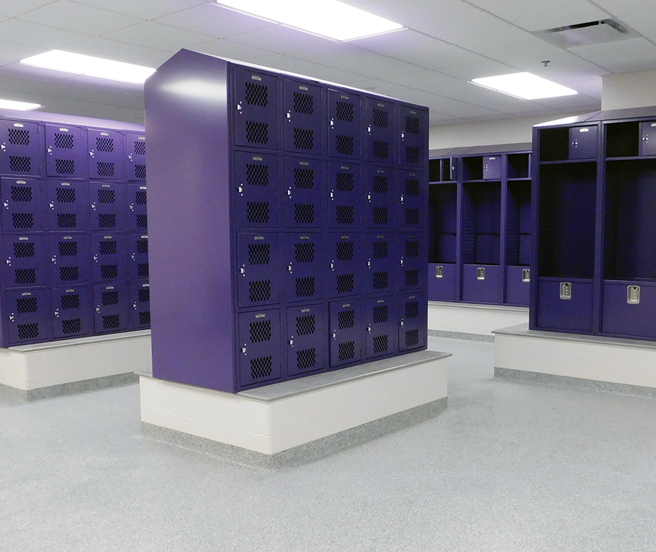 Racine Lutheran High School - New Locker Room