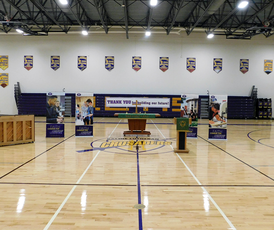 Racine Lutheran High School - New Gymnasium