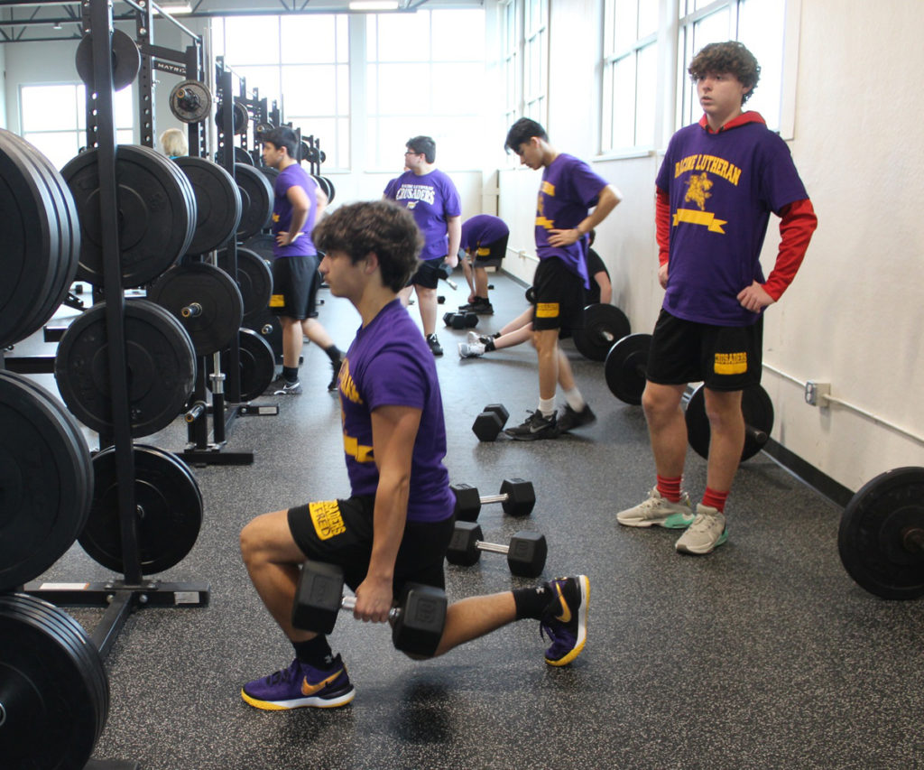 Racine Lutheran High School Weight Lifting Club