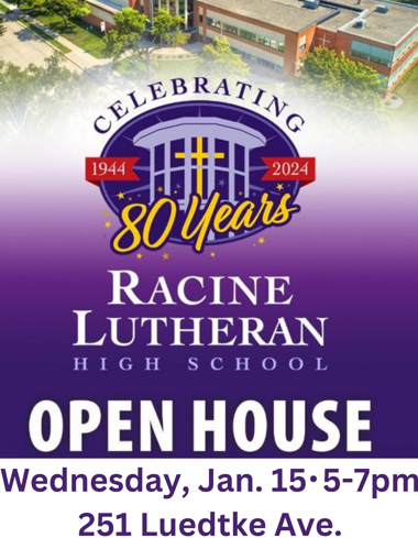 Racine Lutheran High School Open House